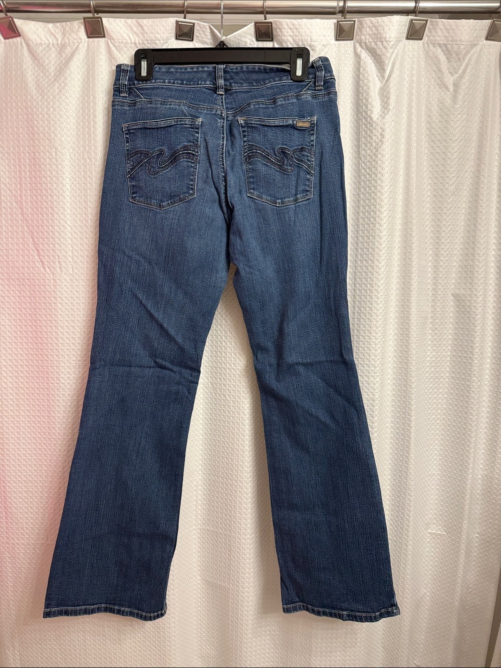White House Black Market Indigo Flare Jeans 8S